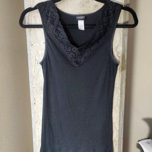 Hanro Black Lace Cami